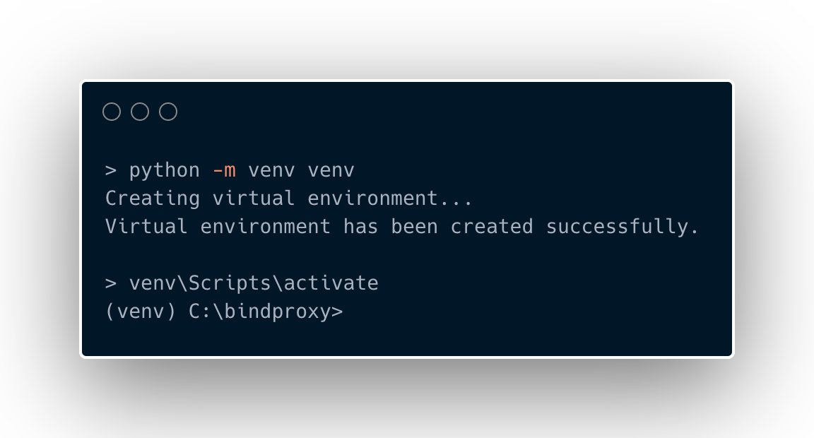 Creating virtual environment.png