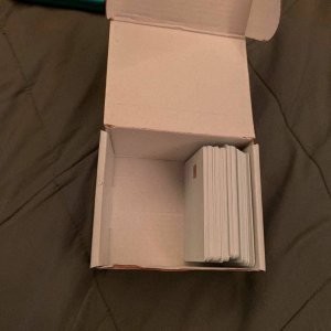 Blank cards